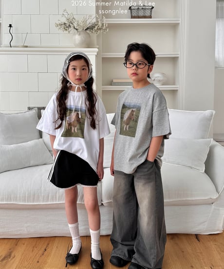 42[予約]matilda&lee angel pony tee
