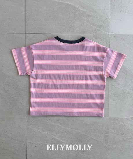 3[予約]ELLYMOLLY washed st boxy tee