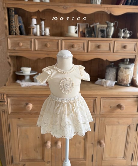 25[予約]marron lilac skirt(XS-L)