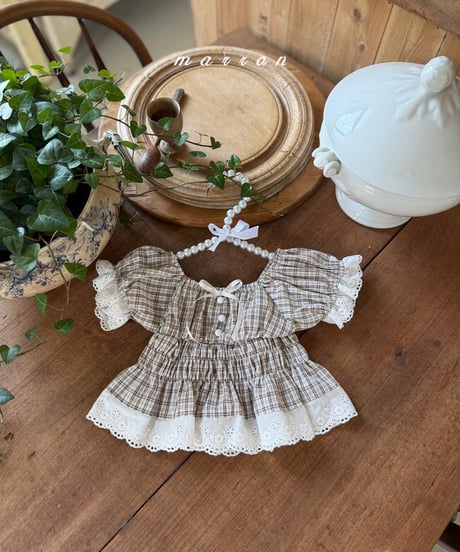 13[予約]marron ibis blouse(XS-L)