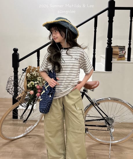 40[予約]matilda&lee slow border tee