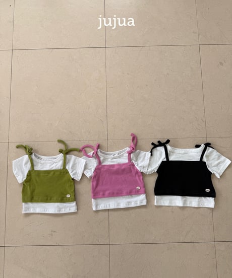 8[予約]jujua layered t-shirt