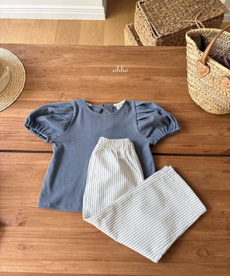 4[予約]ohho pepper strope pants