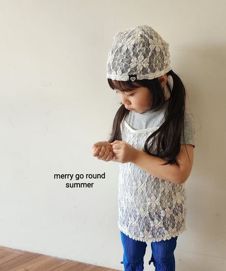 11[予約]merry go round lace beanie