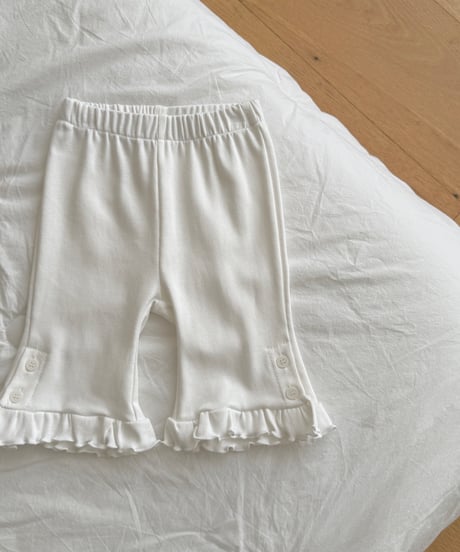 42[予約]ninibello capri frill pants