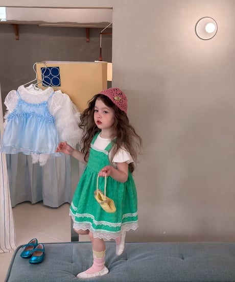 27[予約]aiai green tiara dress