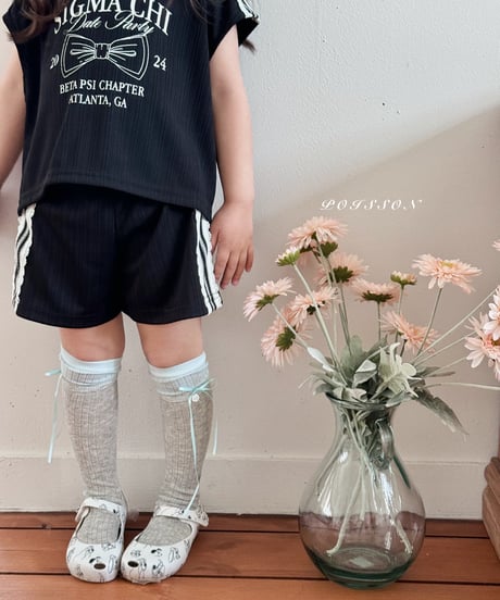 28[予約]poisson two tone long socks