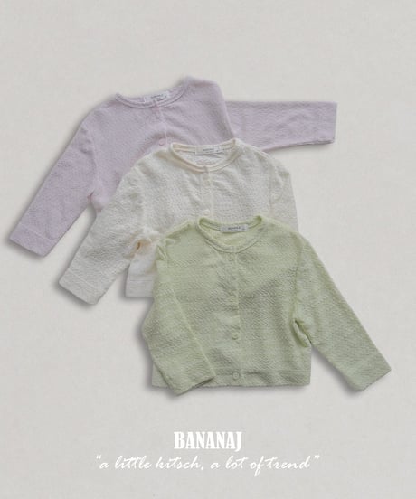4[予約]BANANAJ salang cardigan