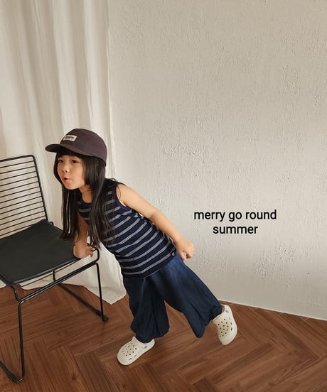 40[予約]merry go round st long tank top
