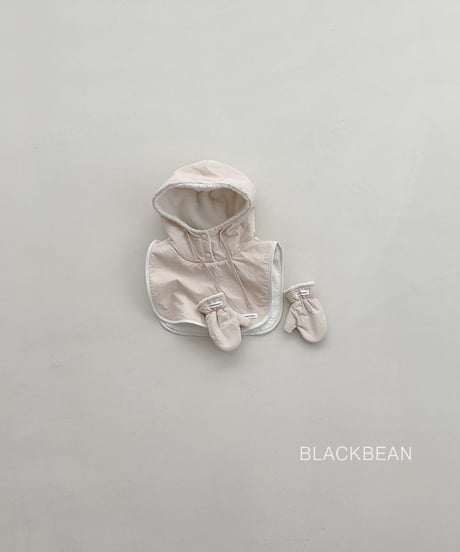 46[予約]blackbean baba padded gloves(kids)