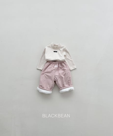 37[予約]blackbean peach polar tee(kids)