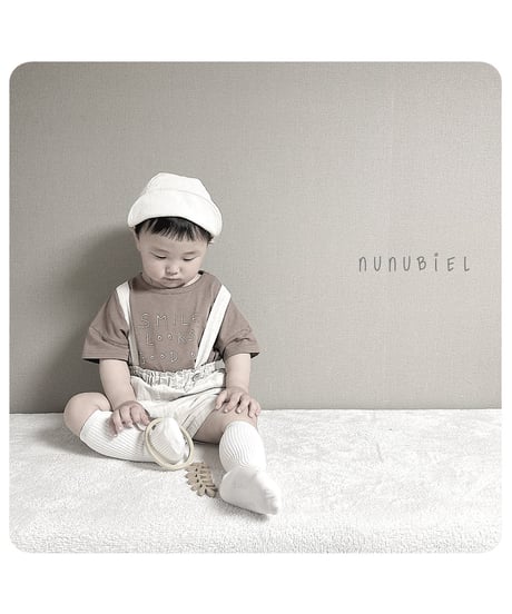 68[予約]nunubiel smile t-shirt