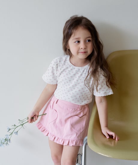 28[予約]momoann frill heart skirt
