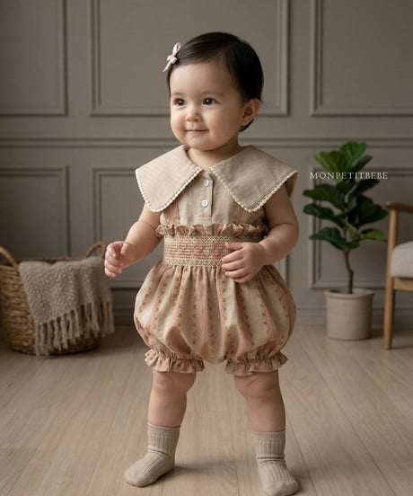 14[予約]elov&monpetitbebe reve romper