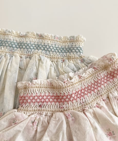 [即納]送料無料 mini beige skirt smoke bloomer