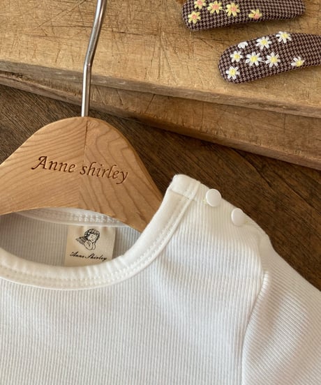 19[予約]anneshirley plain flat t-shirt