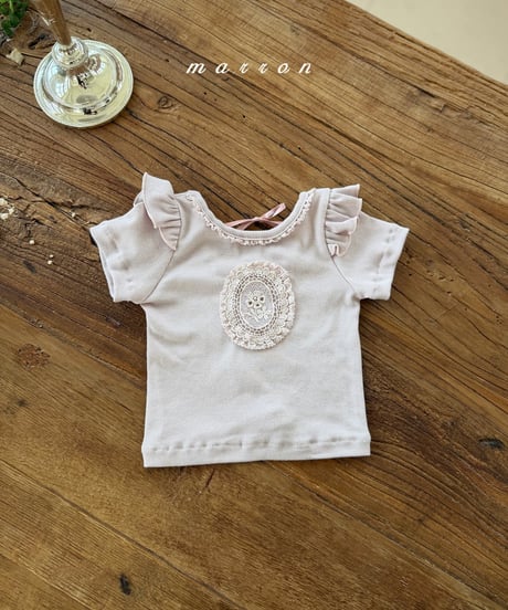 3[予約]marron butter t-shirt(XS-L)