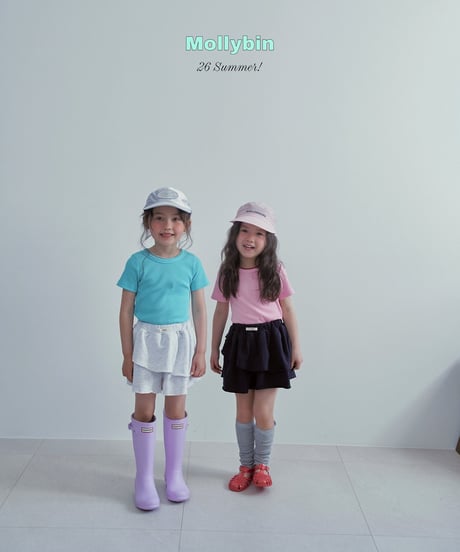 14[予約]Mollybin pony uneven skirt pants