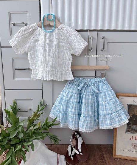 69[予約]melikey pocari cancan skirt pants