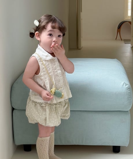 5[予約]mydaughter sweet bloomer set
