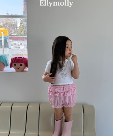 50[予約]ELLYMOLLY petaltier shorts
