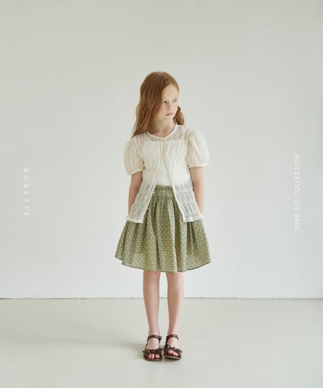 13[予約]ROSETTE hazel blouse
