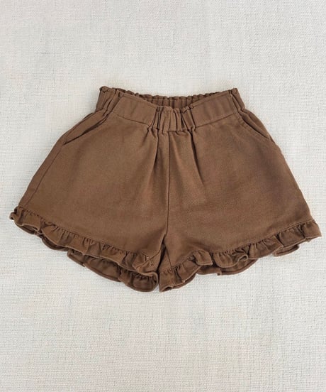 17[予約]mon Atelier summer frill shorts