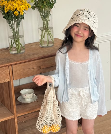 56[予約]ninibello crochet shorts