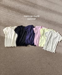 3[予約]merry go round merrow tee