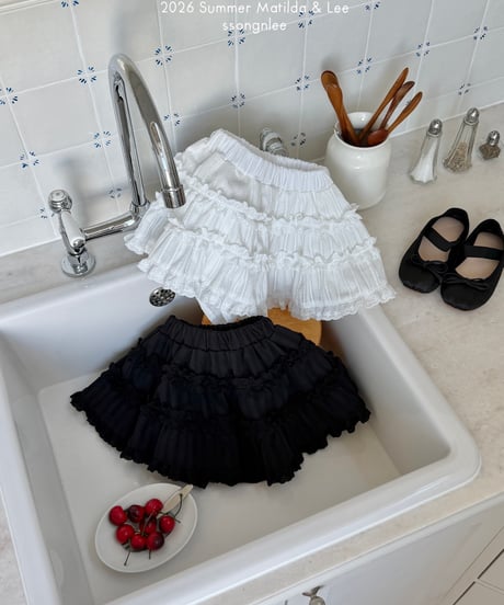 56[予約]matilda&lee pure lace skirt