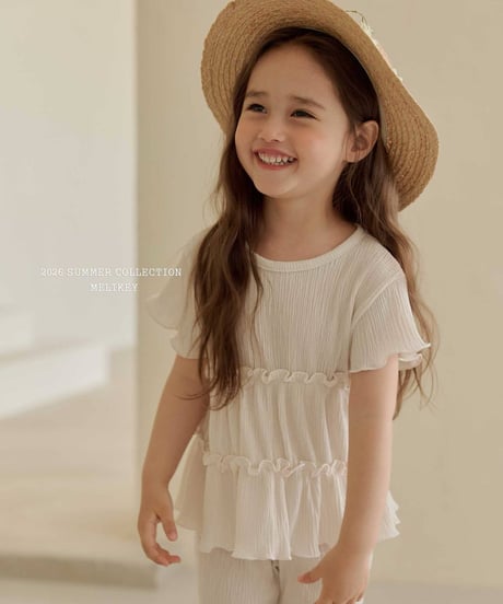 72[予約]melikey tiered pleats set
