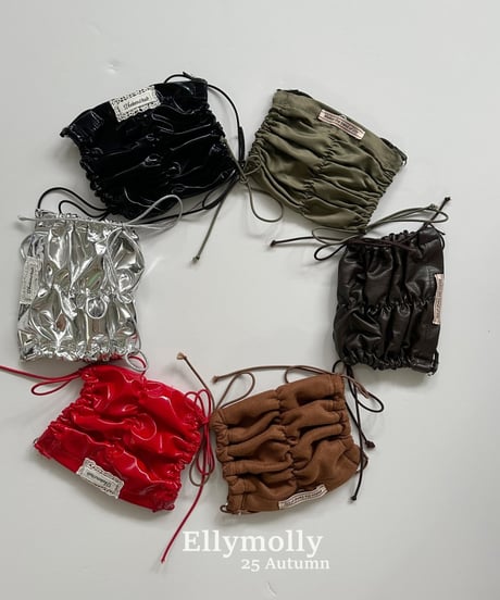 102[予約]ELLYMOLLY string mini bag