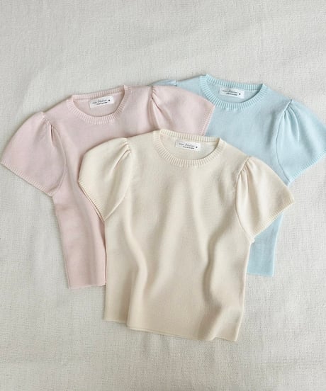 24[予約]mon Atelier cotton candy pullover