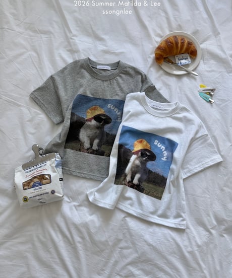37[予約]matilda&lee sunny cat tee