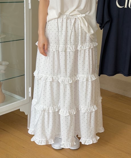 63[予約]ninibello peony cancan skirt(adult)