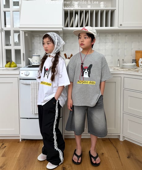 41[予約]matilda&lee petit dog tee