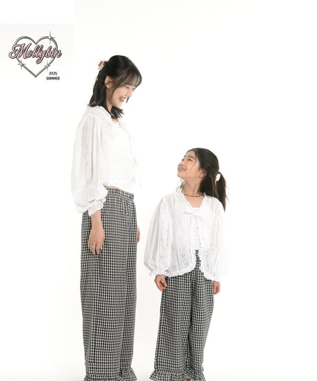 [即納]送料無料 Mollybin sophie frill pants(kids&mom)