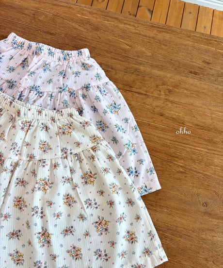 31[予約]ohho rose wide pants