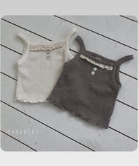 12[予約]nunubiel eyelet sleeveless