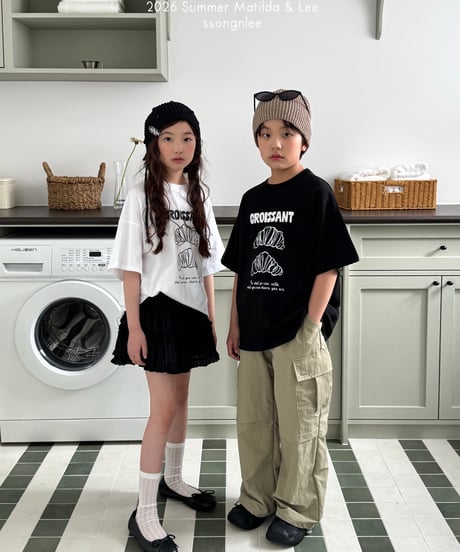 48[予約]matilda&lee croissant tee