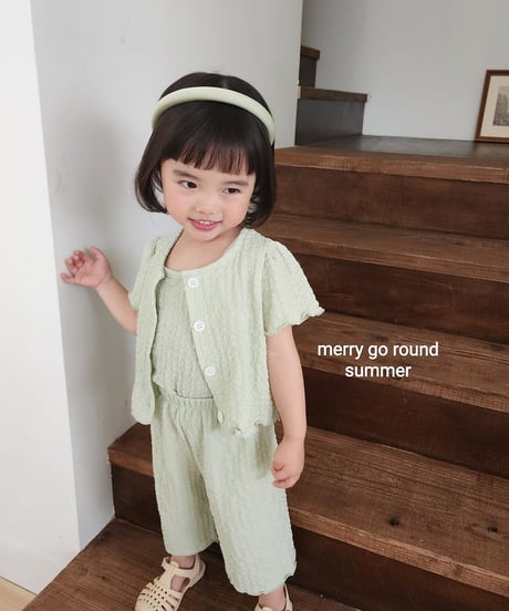 29[予約]merry go round cardigan 3set