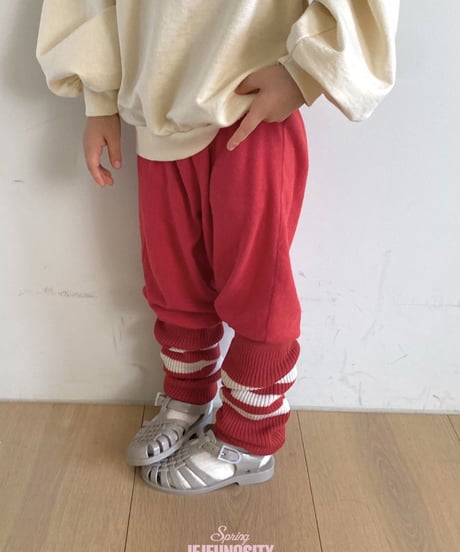 30[予約]jejeunosity boodle jogger pants