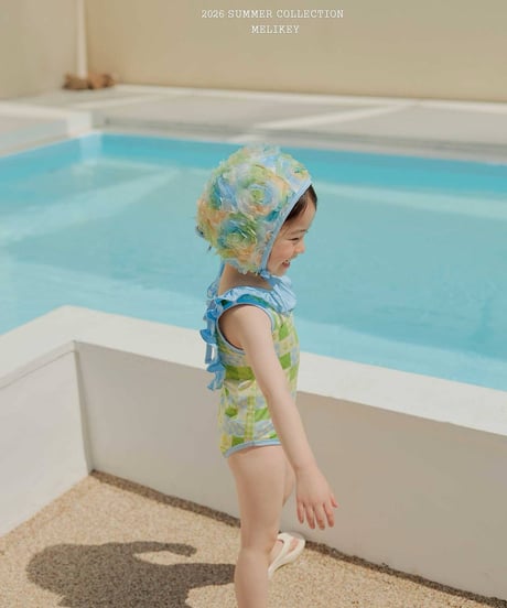 74[予約]melikey garden frill swimsuit