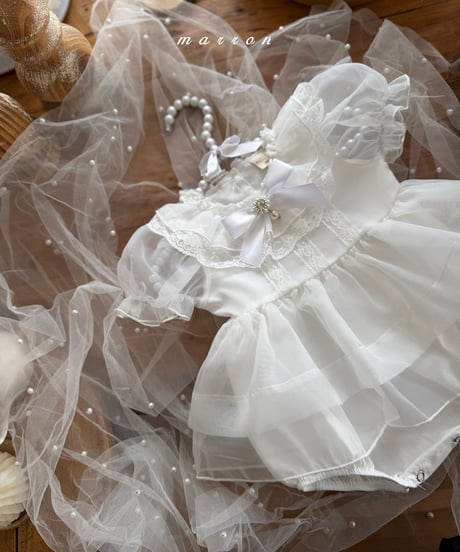 44[予約]marron elena suit(6-18m)