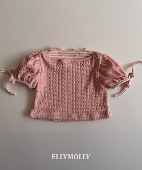 237[予約]ELLYMOLLY coco puff top