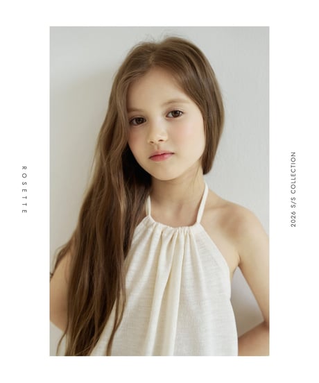 7[予約]ROSETTE summer halter t