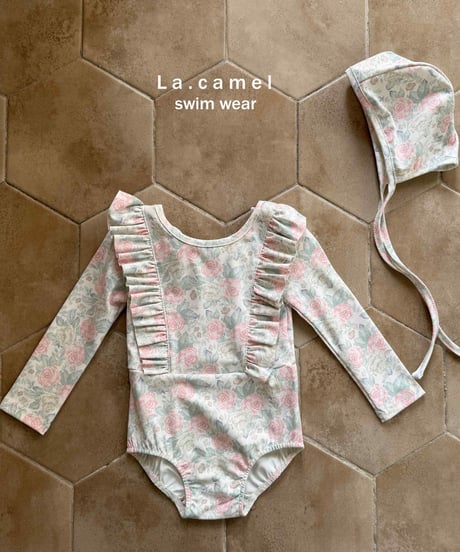 21[予約]La.camel bella swimwear