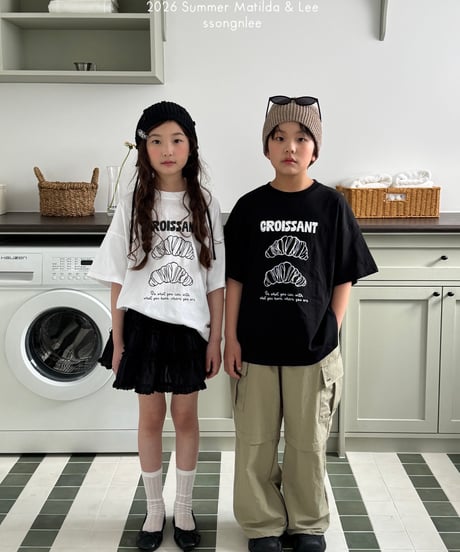 48[予約]matilda&lee croissant tee