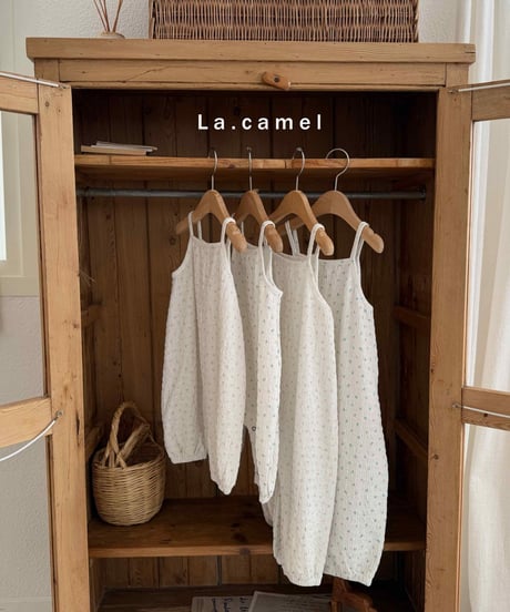 1[予約]La.camel lilly overall