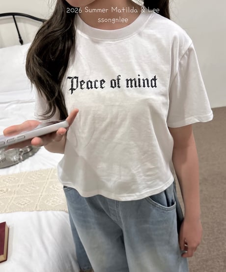 38[予約]matilda&lee mind tee